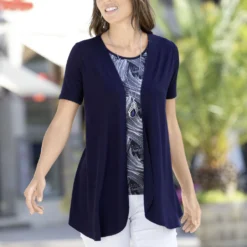 Bezauberndes Shirt In Jacken-Optik