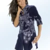 Longbluse Mit Floraldessin