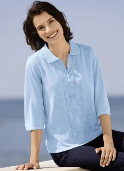 Pullover Aus Friségarn