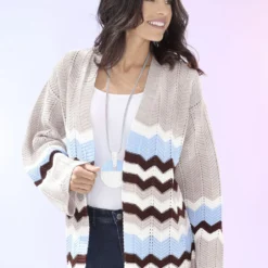 Strickjacke Mit Struktur